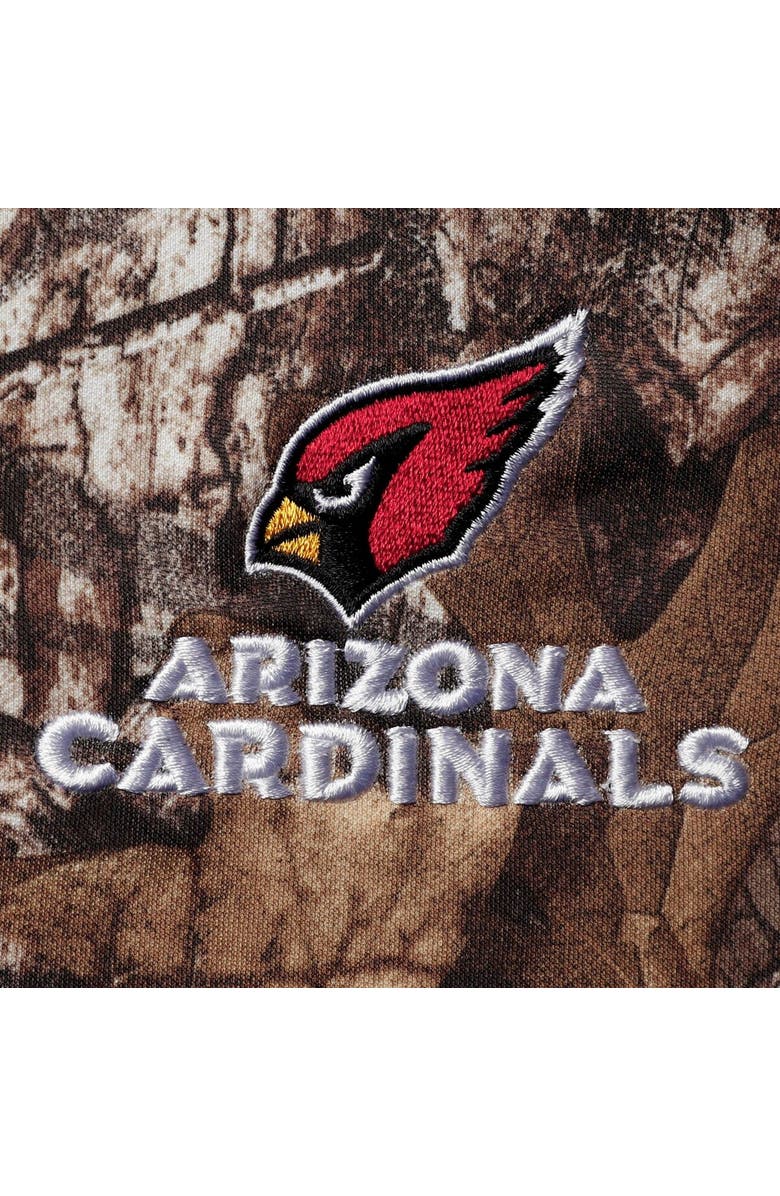 DUNBROOKE Men's Dunbrooke Realtree Camo Arizona Cardinals Trophy Tech Fleece Full-Zip Hoodie, Alternate, color, Realtree Camo