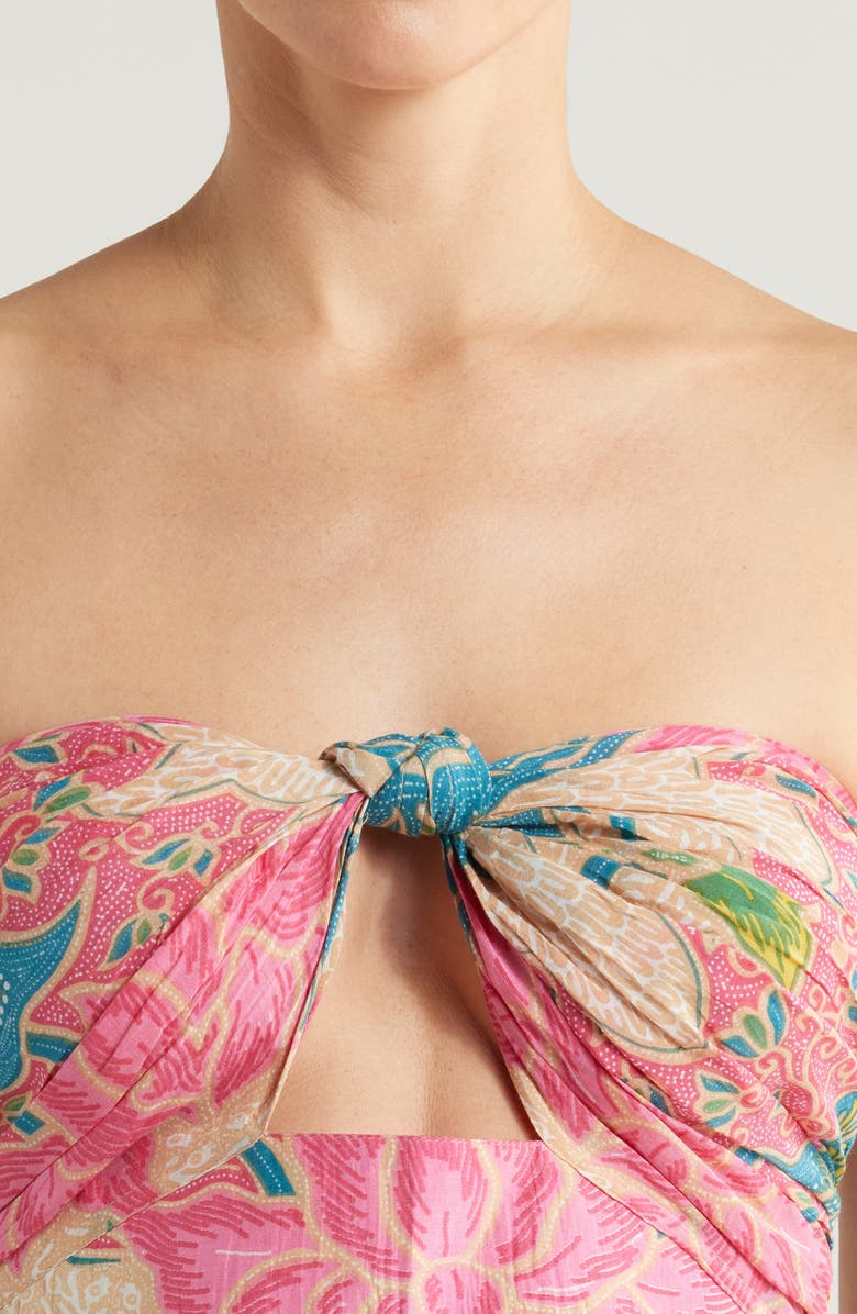 ALICIA BELL Bowie Strapless Maxi Cover-Up Sundress, Alternate, color,