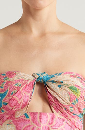 Bowie Strapless Maxi Cover-Up Sundress
