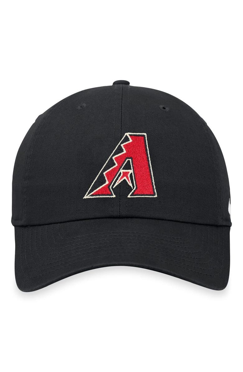 Nike Men's Nike Black Arizona Diamondbacks Heritage 86 Lightweight Unstructured Adjustable Hat, Alternate, color, 