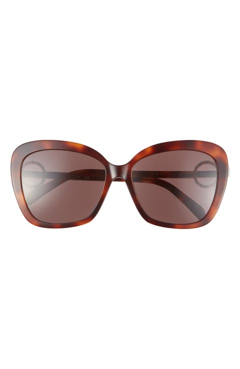58mm Butterfly Sunglasses