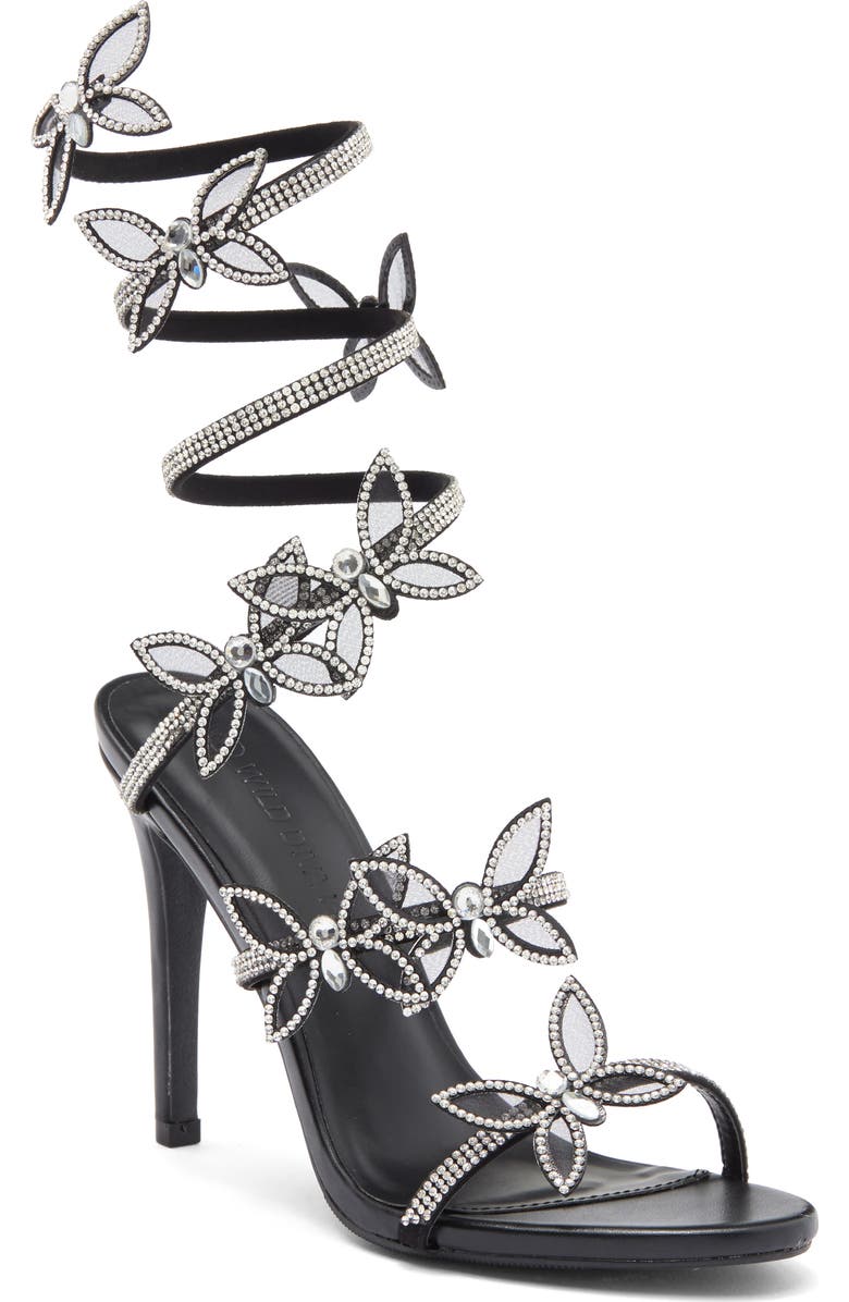 WILD DIVA LOUNGE Berlin Butterfly Sandal, Main, color,