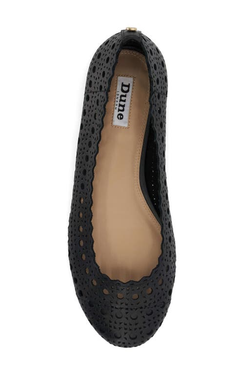 Dune London Harlows Ballet Flat In Black