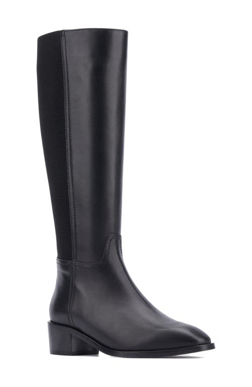 Aquatalia Ricarda Weatherproof Knee High Boot In Black