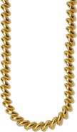 Argento Vivo Sterling Silver Mini San Marco Chain Necklace