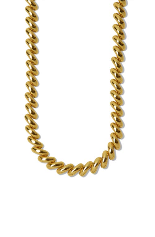Argento Vivo Sterling Silver Mini San Marco Chain Necklace