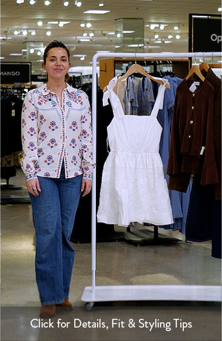 Candace Corset Bodice Minidress, sales video thumbnail