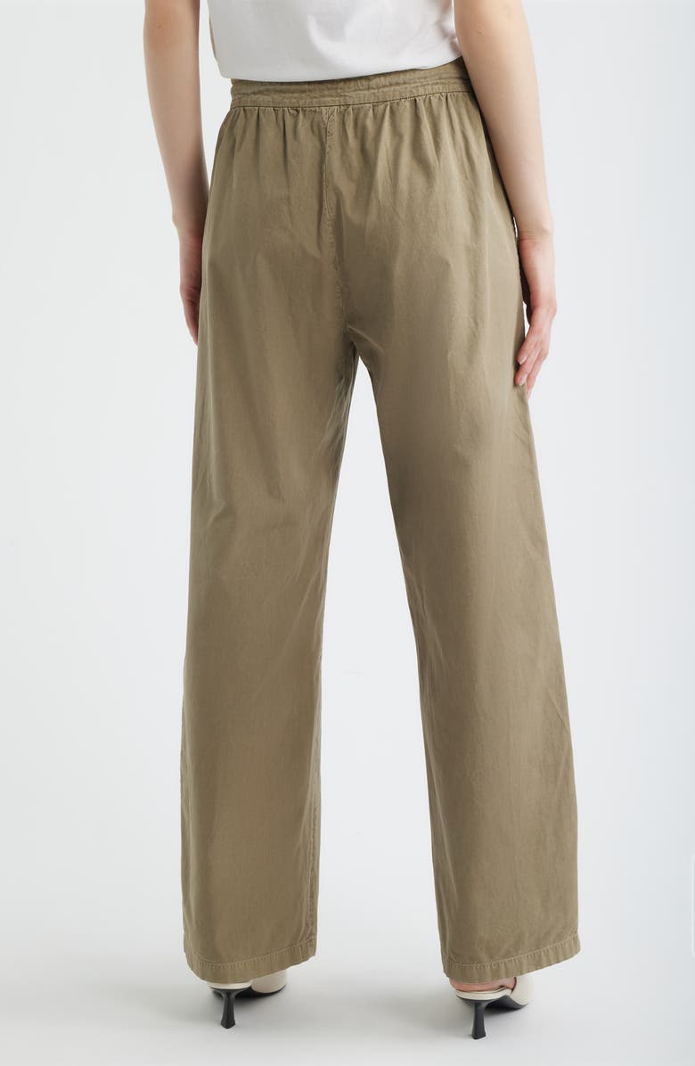 FRAME The Gallery Drawstring Waist Cotton Utility Pants, Alternate, color, 