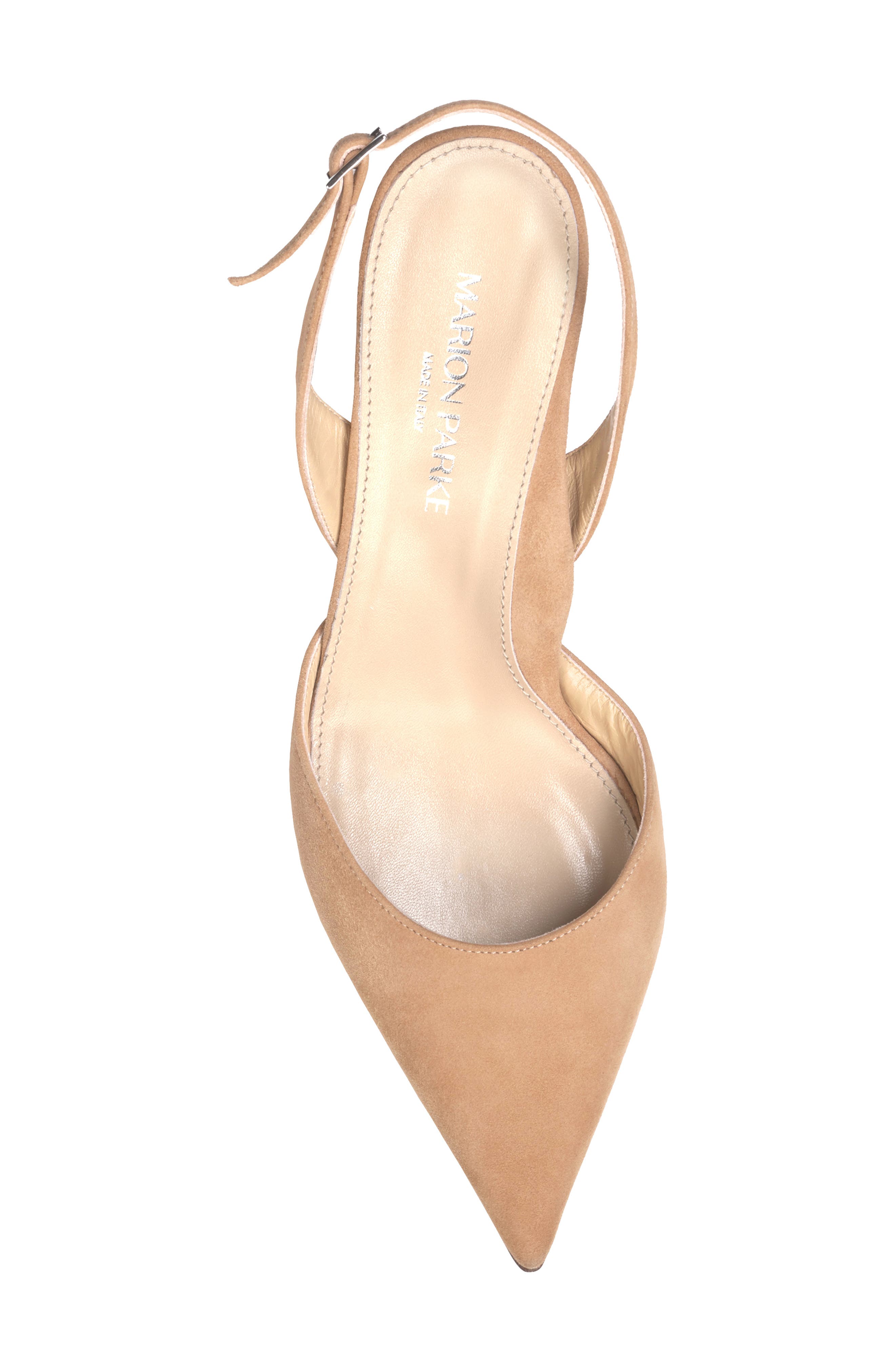 MARION PARKE Classic Slingback Pointed Toe Pump, Alternate, color, 
