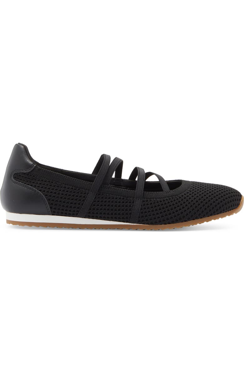 NORDSTROM RACK Pixie Mary Jane Sneaker, Alternate, color, Black