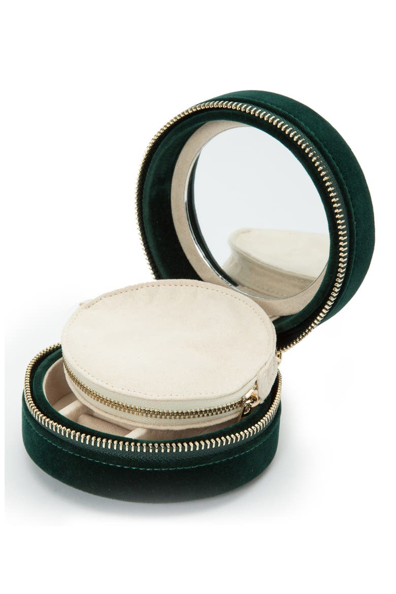 Zoe Travel Round, Alternate, color, FOREST GREEN
