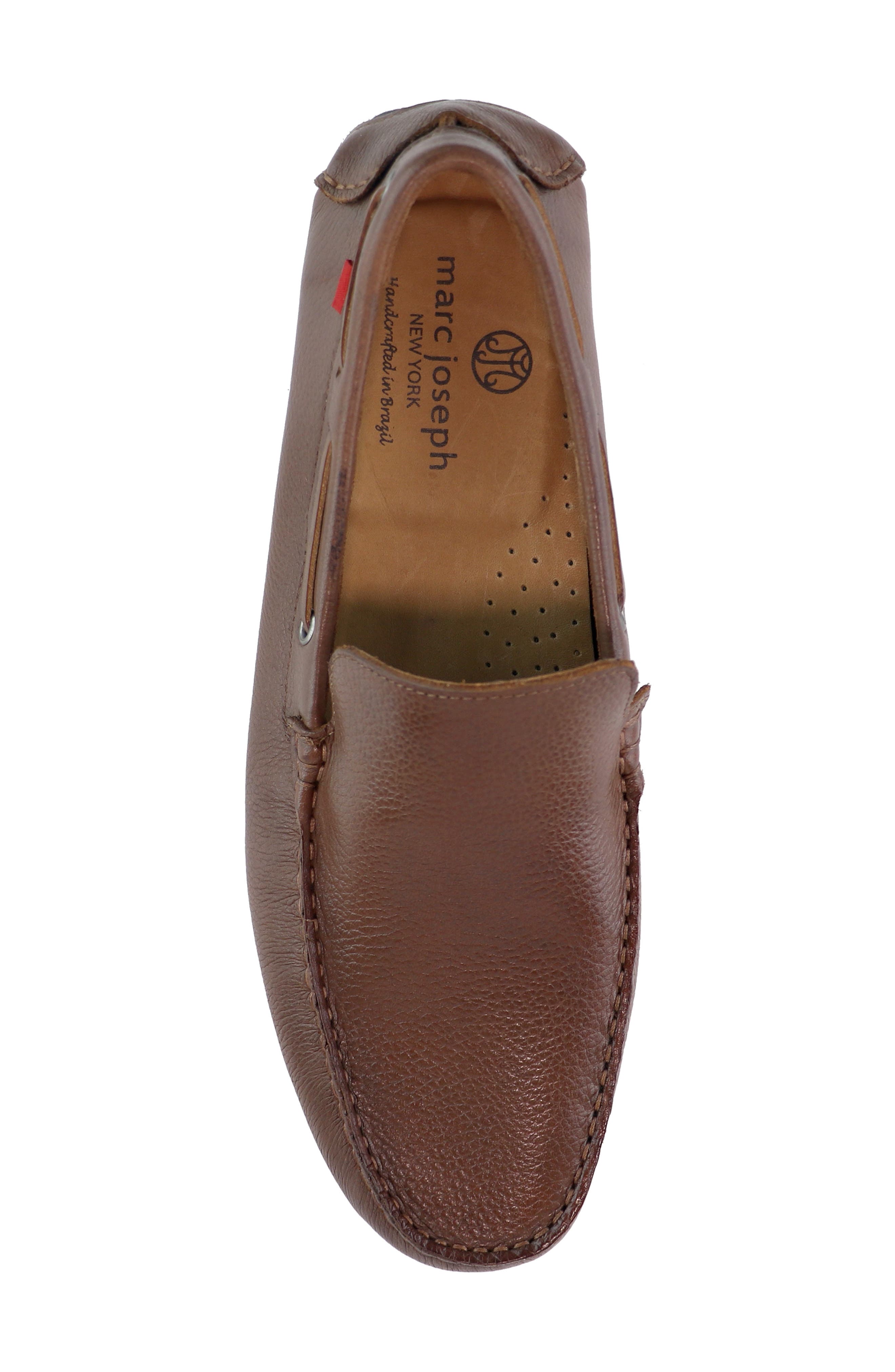 Marc Joseph New York St Tropez Leather Loafer, Alternate, color, Cognac Grainy