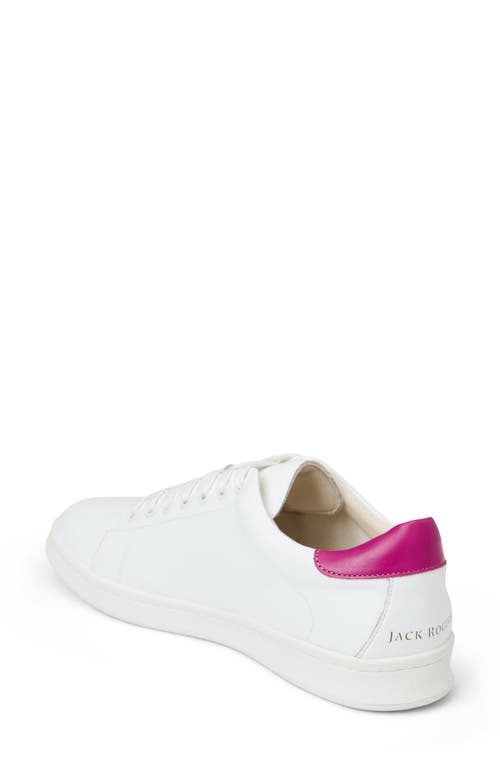 Jack Rogers Marina Low Top Sneaker In White