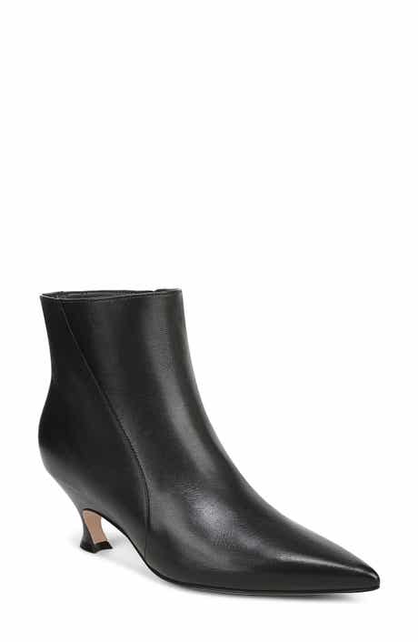 27 EDIT Naturalizer Patrese Pointed Toe Kitten Heel Bootie