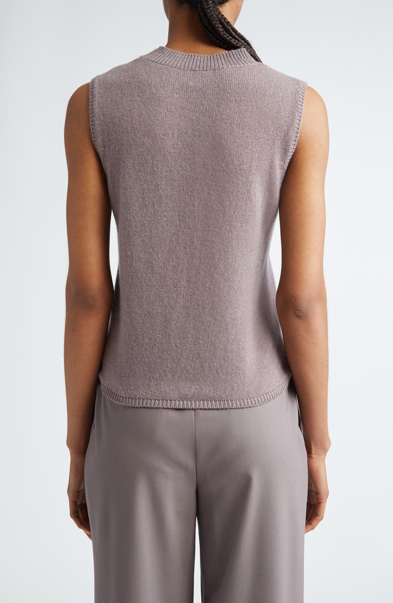 Eleventy Sleeveless Cashmere Sweater, Alternate, color, 