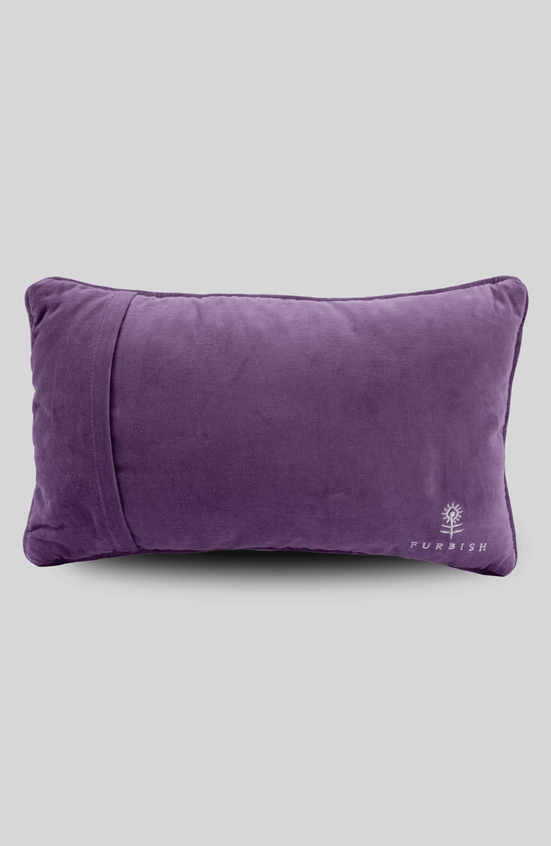 Furbish Studio Bananas Needlepoint Pillow, Alternate, color, Bananas