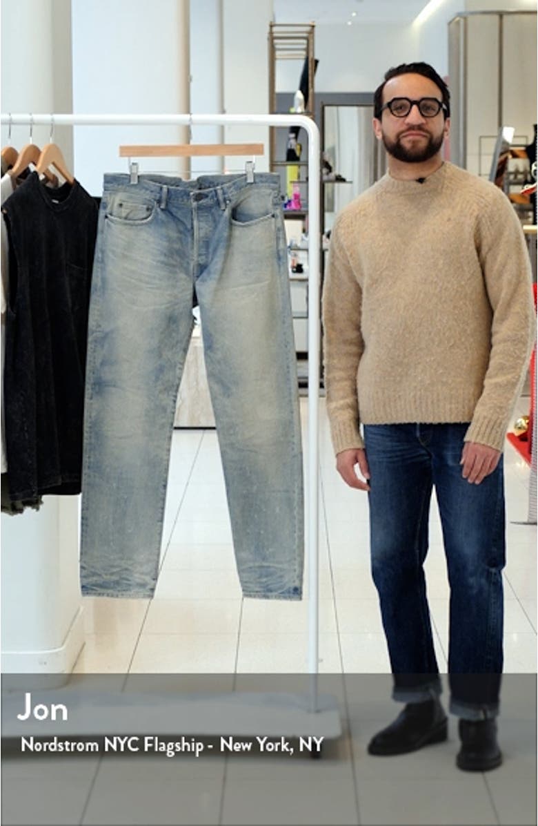 The Daze Hand Painted Straight Leg Jeans, sales video thumbnail