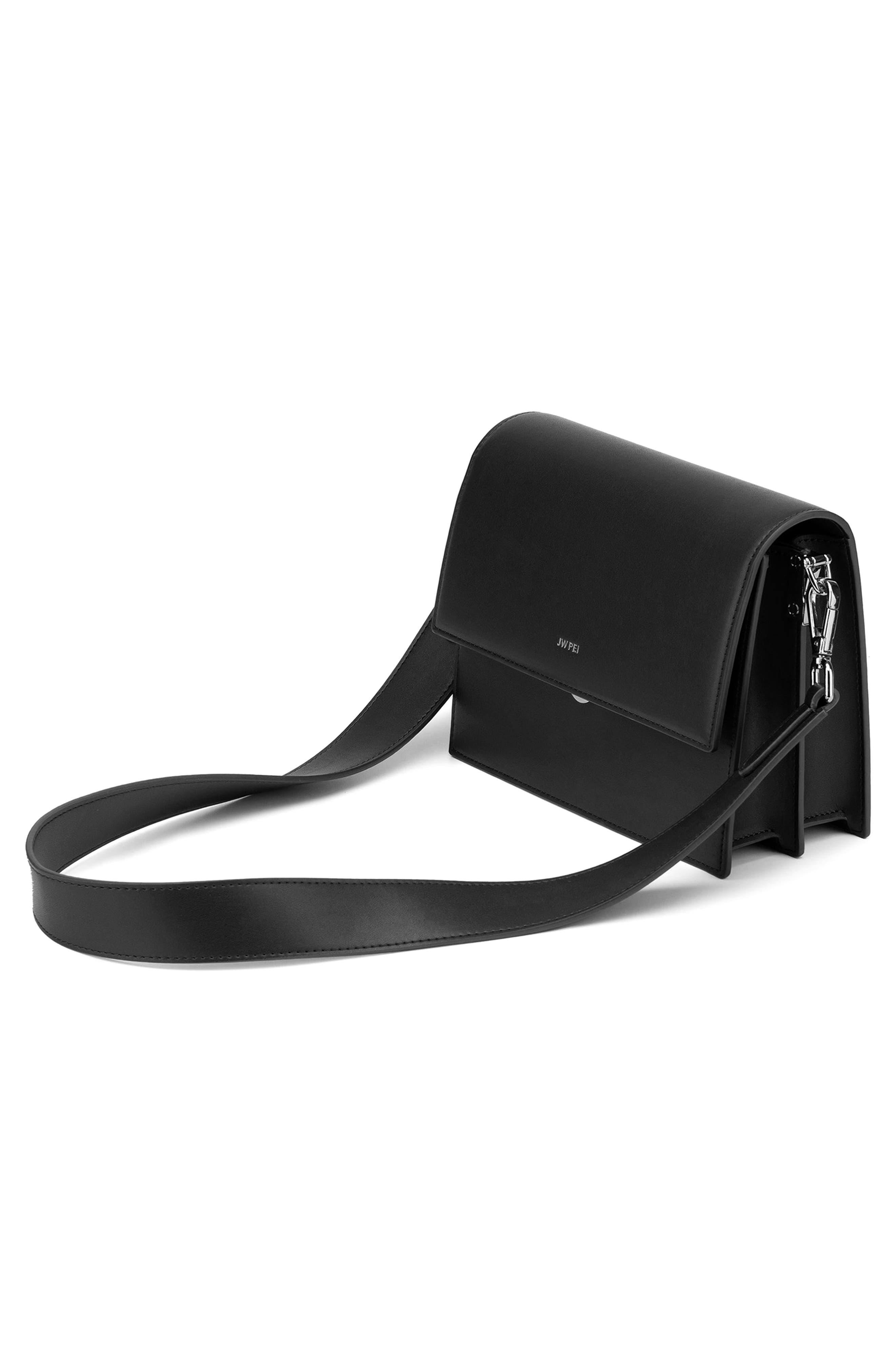 JW PEI Mini Flap Faux Leather Crossbody Bag, Alternate, color, 