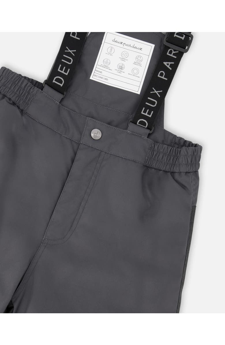 Deux par Deux Boy Two-Piece Discover Snowsuit, Alternate, color, Dark Gray