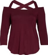 Loveappella Cross Strap Top