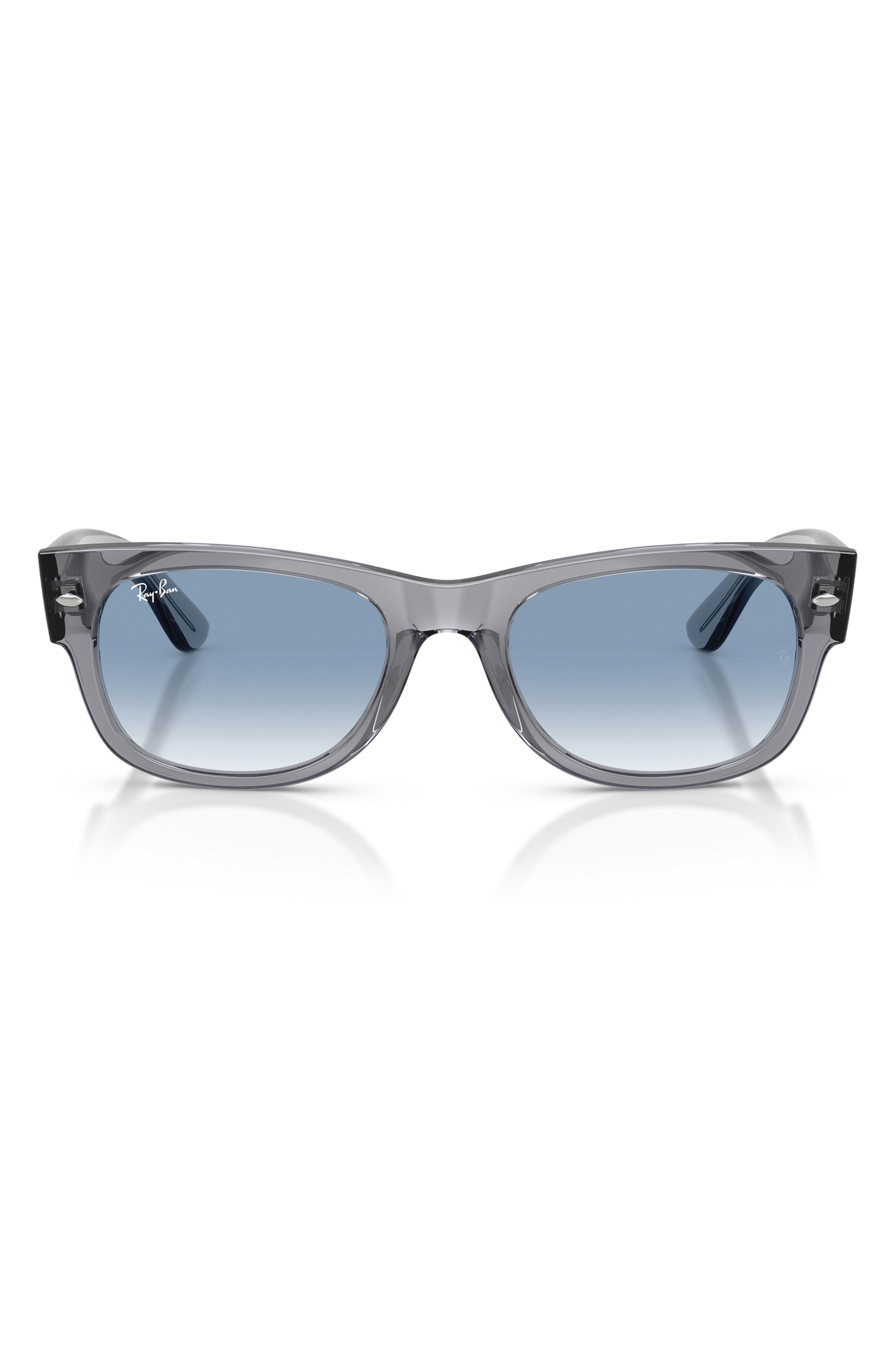 selected TRANSAPRENT GREY / CLEAR BLUE