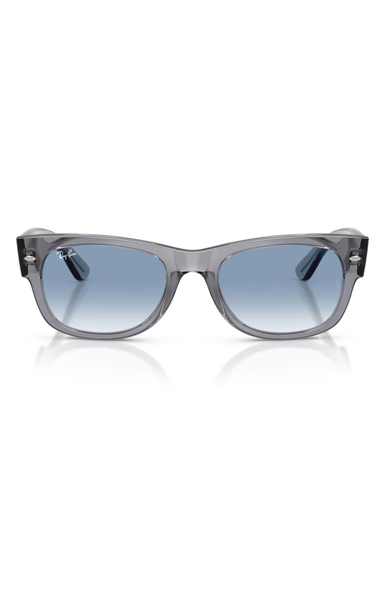 Ray-Ban 52mm Mega Wayfarer II Gradient Square Sunglasses, Main, color, 