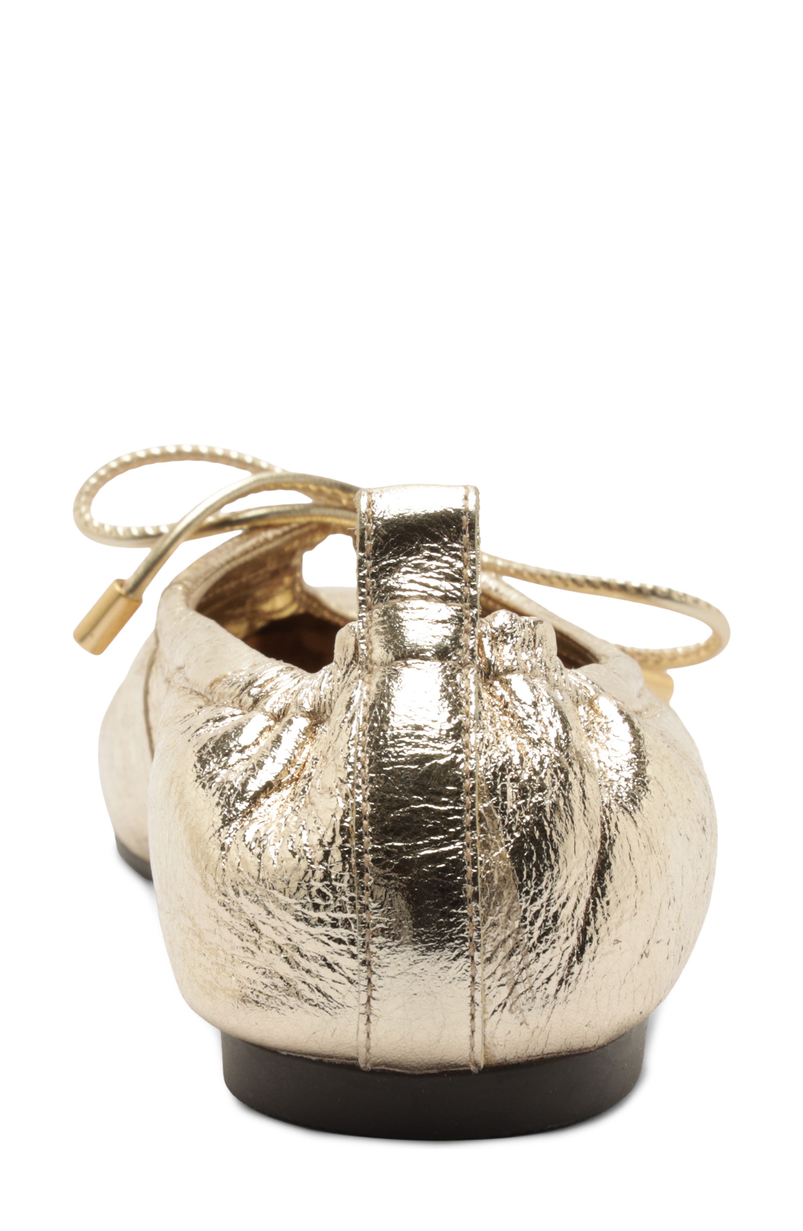 Shae Ballet Flat, Alternate, color, PLATINO
