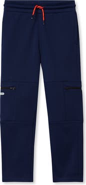 Lands' End Boys Active Fleece Quick Dry Iron Knee Joggers