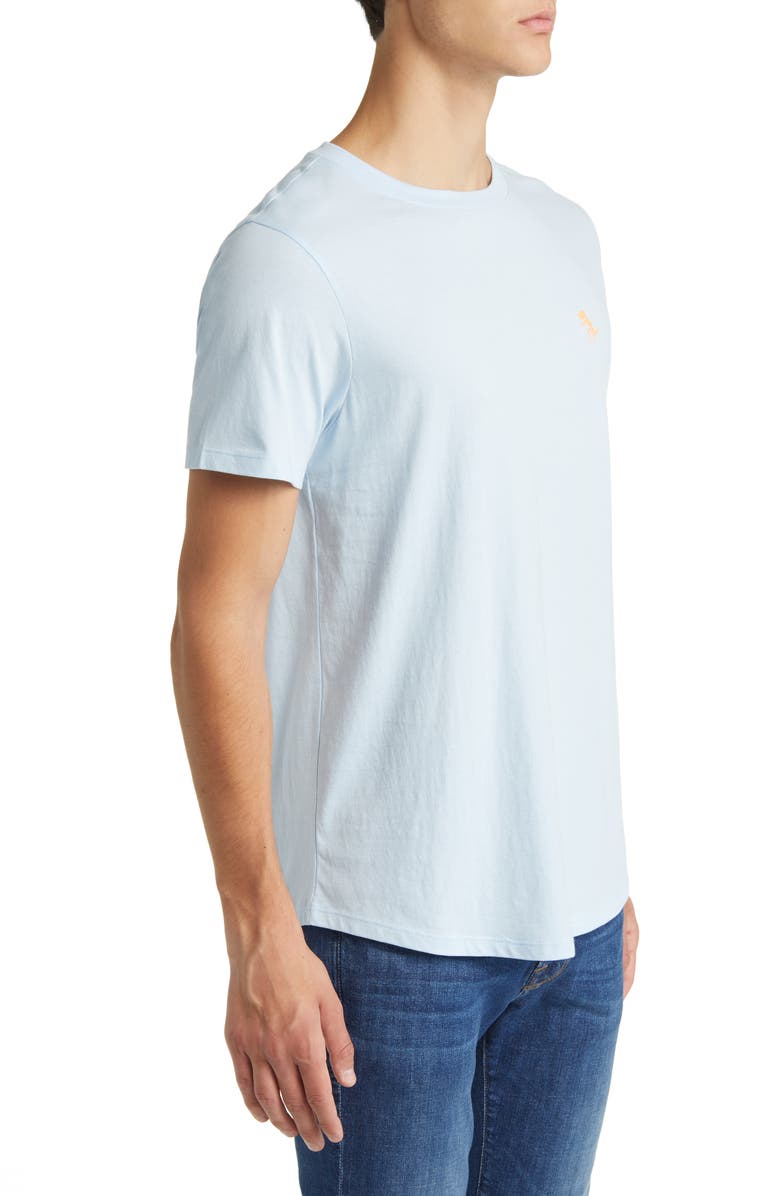 Jared Lang T-Rex Embroidered Cotton T-Shirt, Alternate, color, 