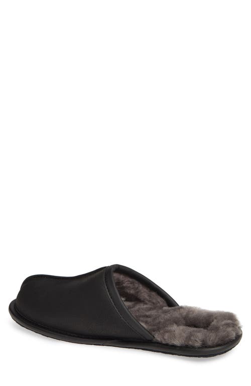 Ugg(r) Genuine Shearling Scuff Slipper In Black