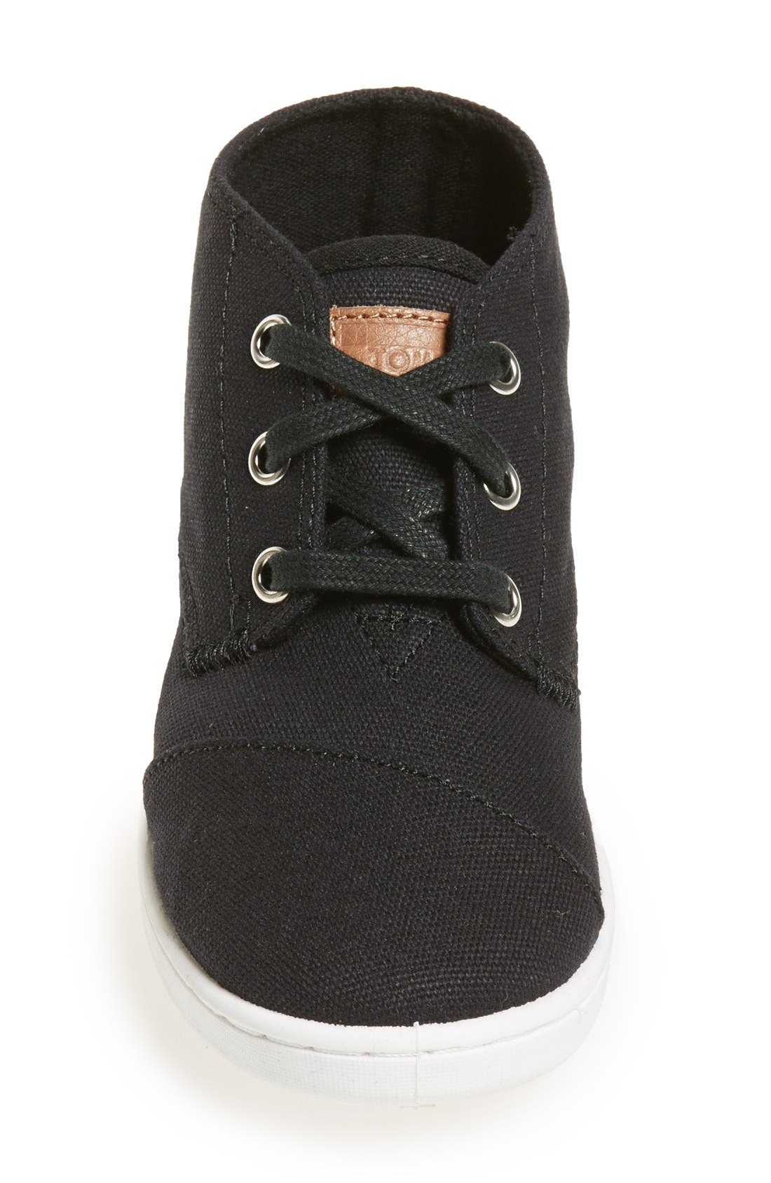 TOMS 'Paseo Mid - Youth Canvas' Boot, Alternate, color, 