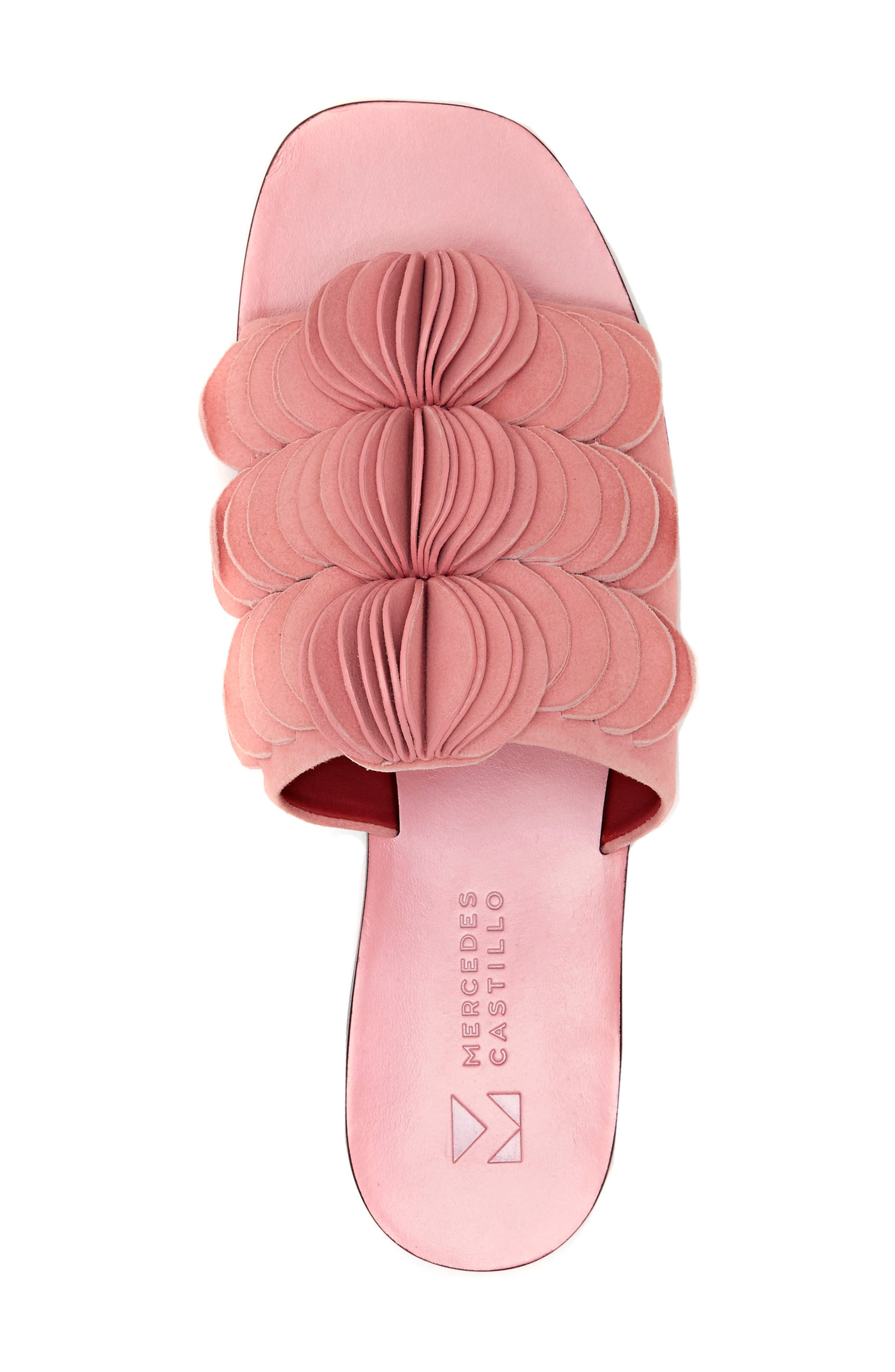 Delphia Slide Sandal, Alternate, color, PINK PEONY