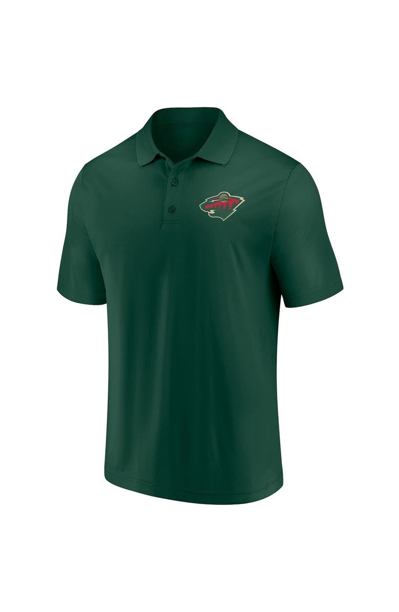FANATICS Men's Fanatics Branded Green Minnesota Wild Winning Streak Polo, Alternate, color, 