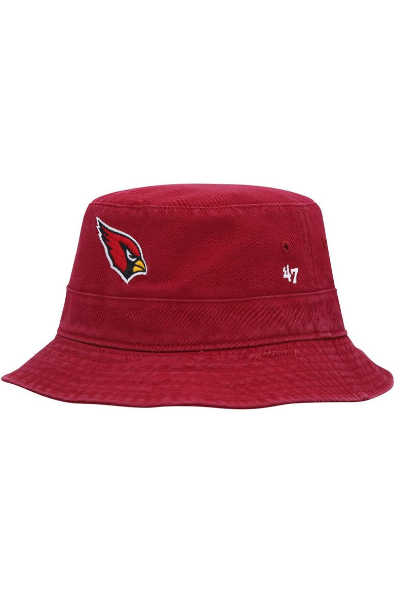Men's '47 Cardinal Arizona Cardinals Primary Bucket Hat, Main, color, Cardinal