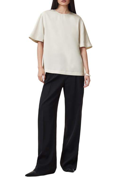 ALLSAINTS ALLSAINTS AMELIE SATIN T-SHIRT