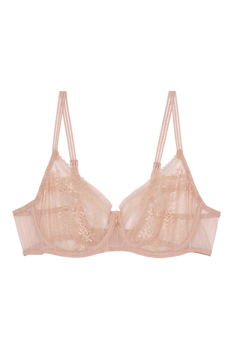 Maddie Underwire Demi Bra, Alternate, color, SOFT PINK