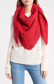 Melrose and Market Chunky Triangle Scarf