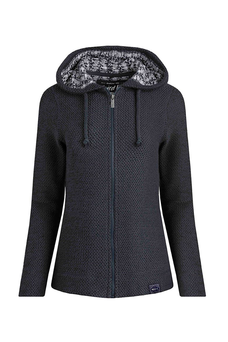 Chicoa Full Zip Macaroni Hoodie, Alternate, color, Navy