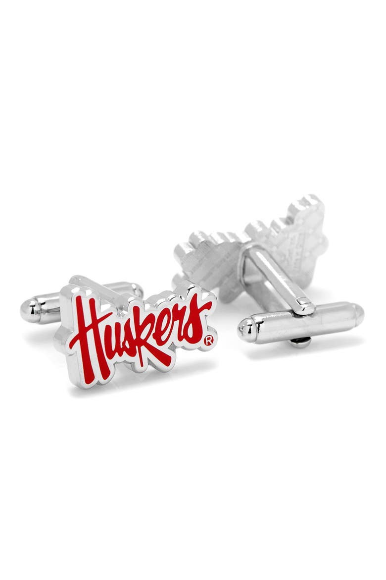 NCAA Collegiate Boston College University Eagles Cuff Links, Alternate, color, NEBRASKA CORNHUSKERS