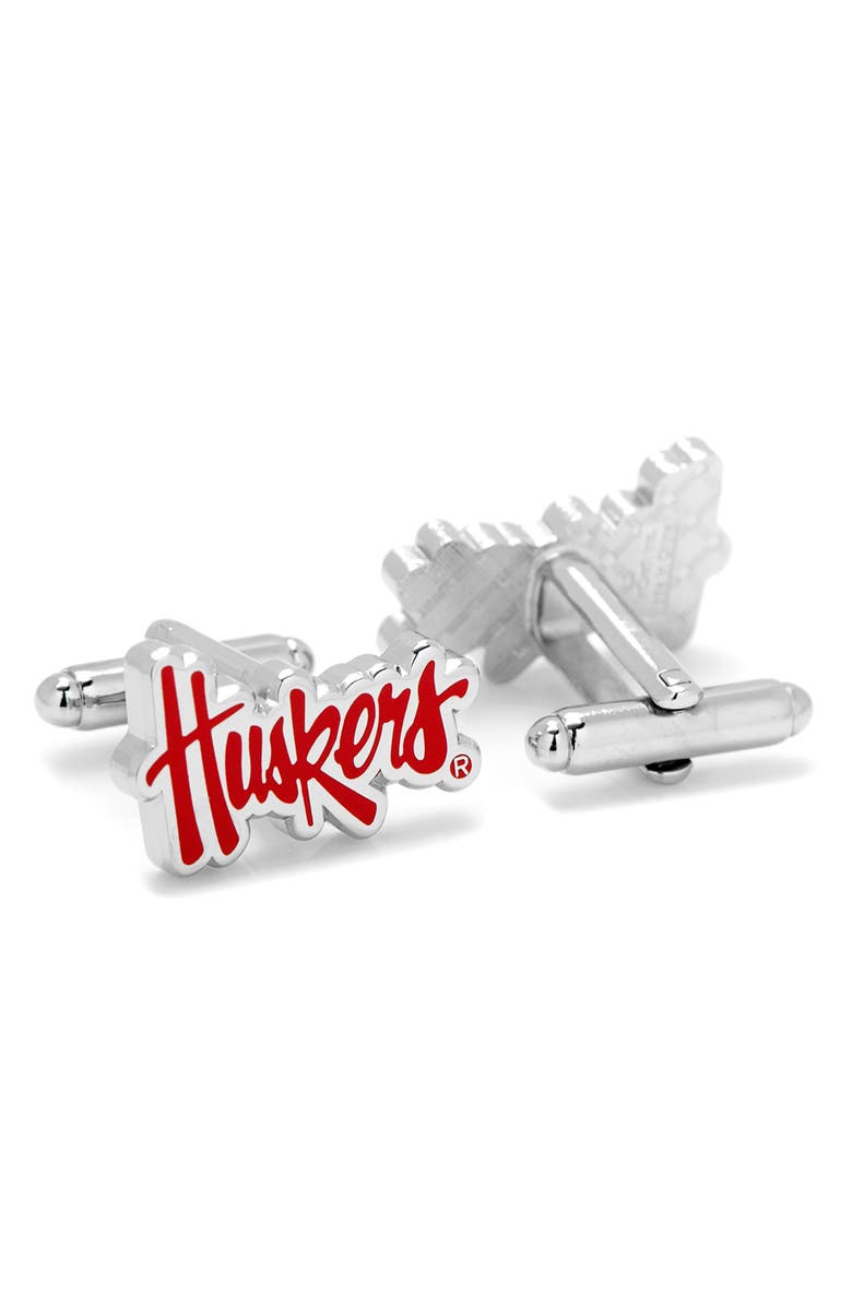 Cufflinks, Inc. NCAA Collegiate Boston College University Eagles Cuff Links, Alternate, color, Nebraska Cornhuskers