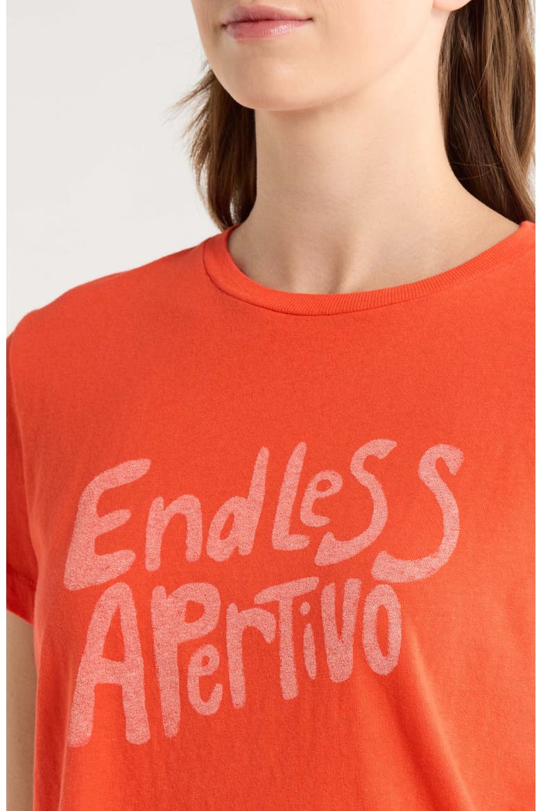 Endless Apertivo Graphic Cotton T-Shirt, Alternate, color, APEROL