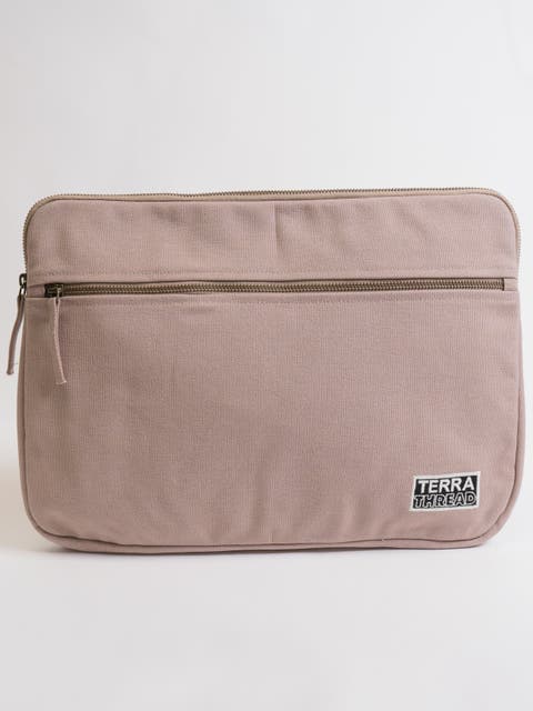 15.6-Inch Organic Cotton Laptop Sleeve