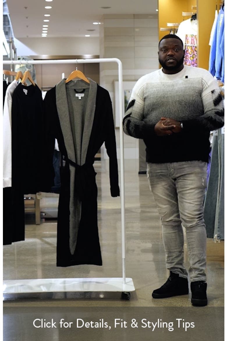 Essential Fleece Lined Robe video