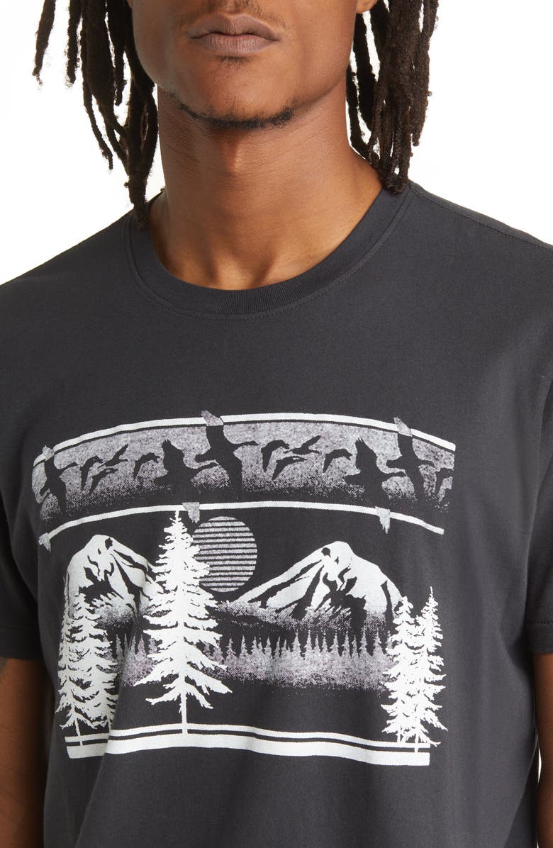 Sol Angeles Men's Evergreen Crewneck Graphic Tee, Alternate, color,