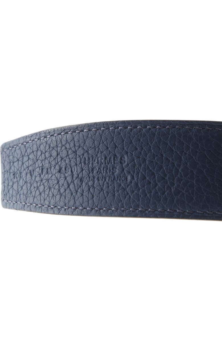 Pre-Owned Hermes Constance Reversible Belt Leather with So Black Matte Hardware Wide, Alternate, color, Black