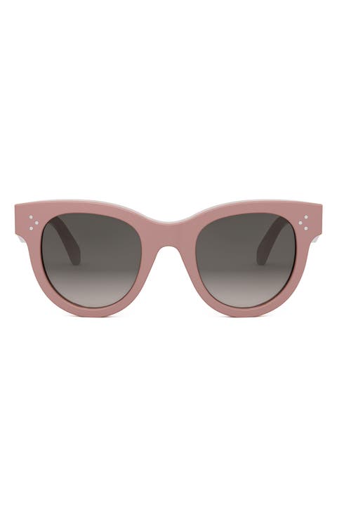 Bold 3 Dots 48mm Square Sunglasses