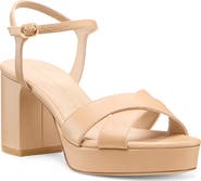 Stuart Weitzman Dayna Ankle Strap Platform Sandal