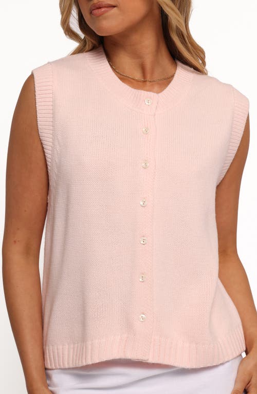 Petal And Pup Petal & Pup Sweater Vest In Pink