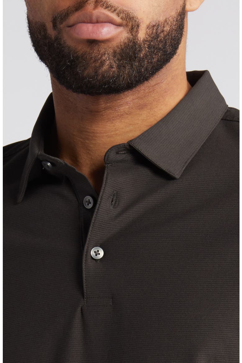 Hickman Short Sleeve Polo Shirt, Alternate, color, CANNON