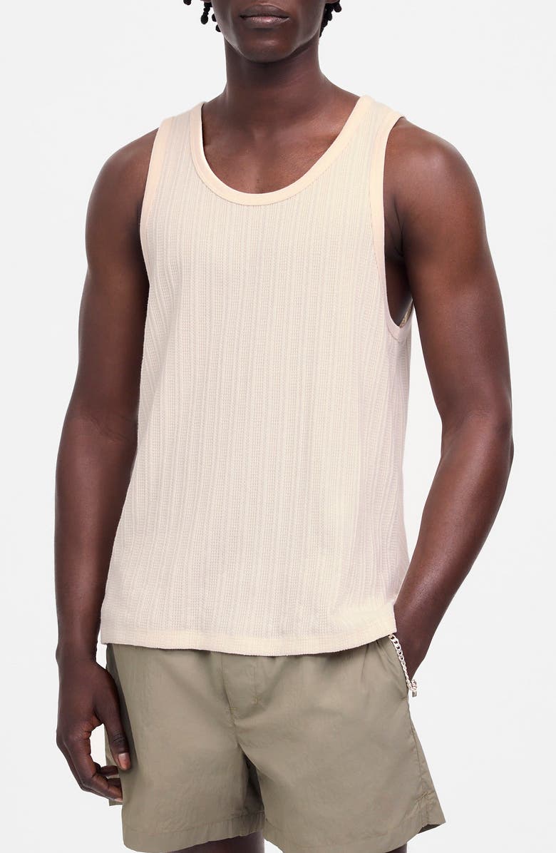 Madewell Bellas Artes Tank, Main, color, Vintage Ivory